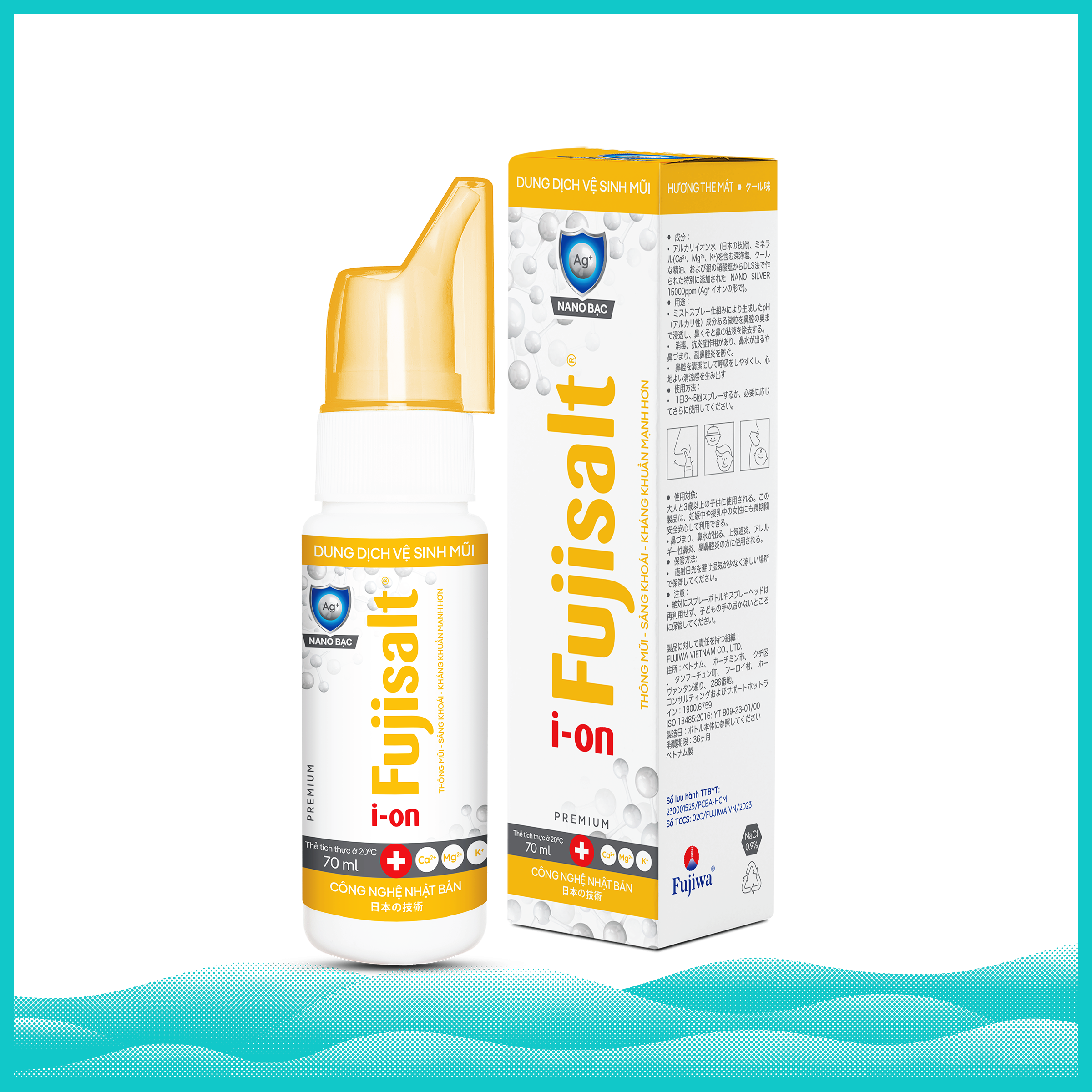 DUNG DỊCH VỆ SINH MŨI I-ON FUJISALT